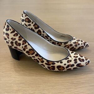 Women's Marc Fisher Size 6.5 Caitlin Pumps Leopard Print